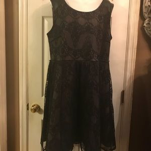 Black Lace dress size 16, 6th and Lane